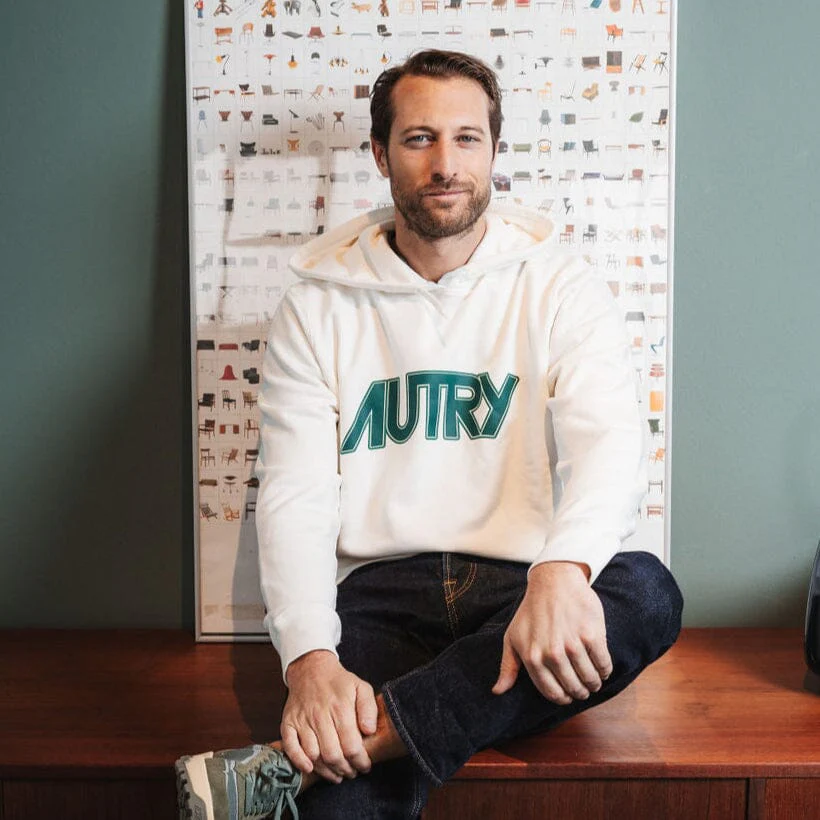 AUTRY - HOPM 508W - Autry Hoodie - Bianco - immagine 2