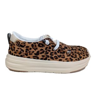 Hey Dude sneakers wendy nova classic tan leopard