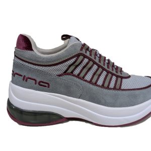 Fornarina sneakers up grey cherry