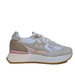Sun68 sneakers donna z36215 stargirl multicolor bianco