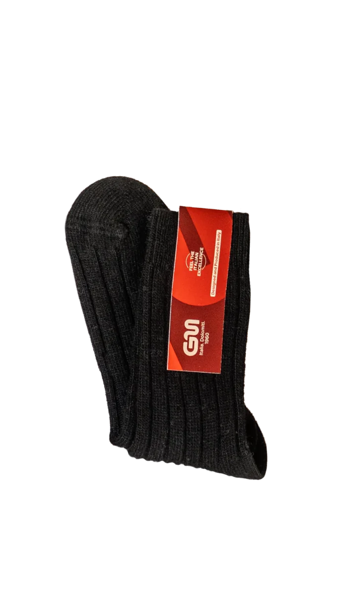 Erica 1095 | Calza calda in cashmere riciclato e merino fine - immagine 6