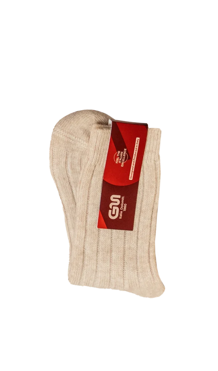 Erica 1095 | Calza calda in cashmere riciclato e merino fine - immagine 7