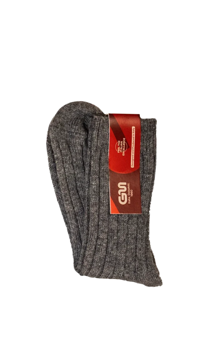 Erica 1095 | Calza calda in cashmere riciclato e merino fine - immagine 8