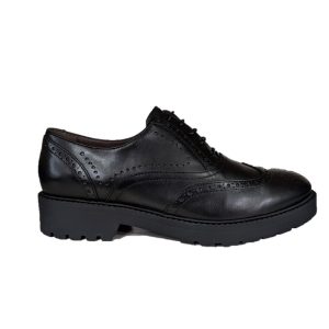 Nero Giardini 411450 nero stringata donna