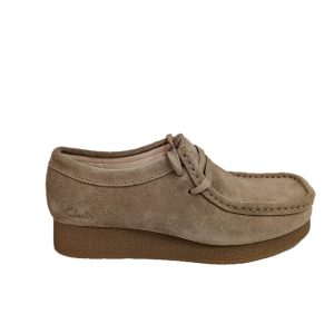 Clarks scarpe wallabeeEVO dark sand