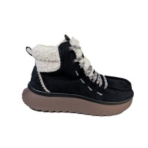 Hey Dude stivaletti wendy peak apres suede black tan