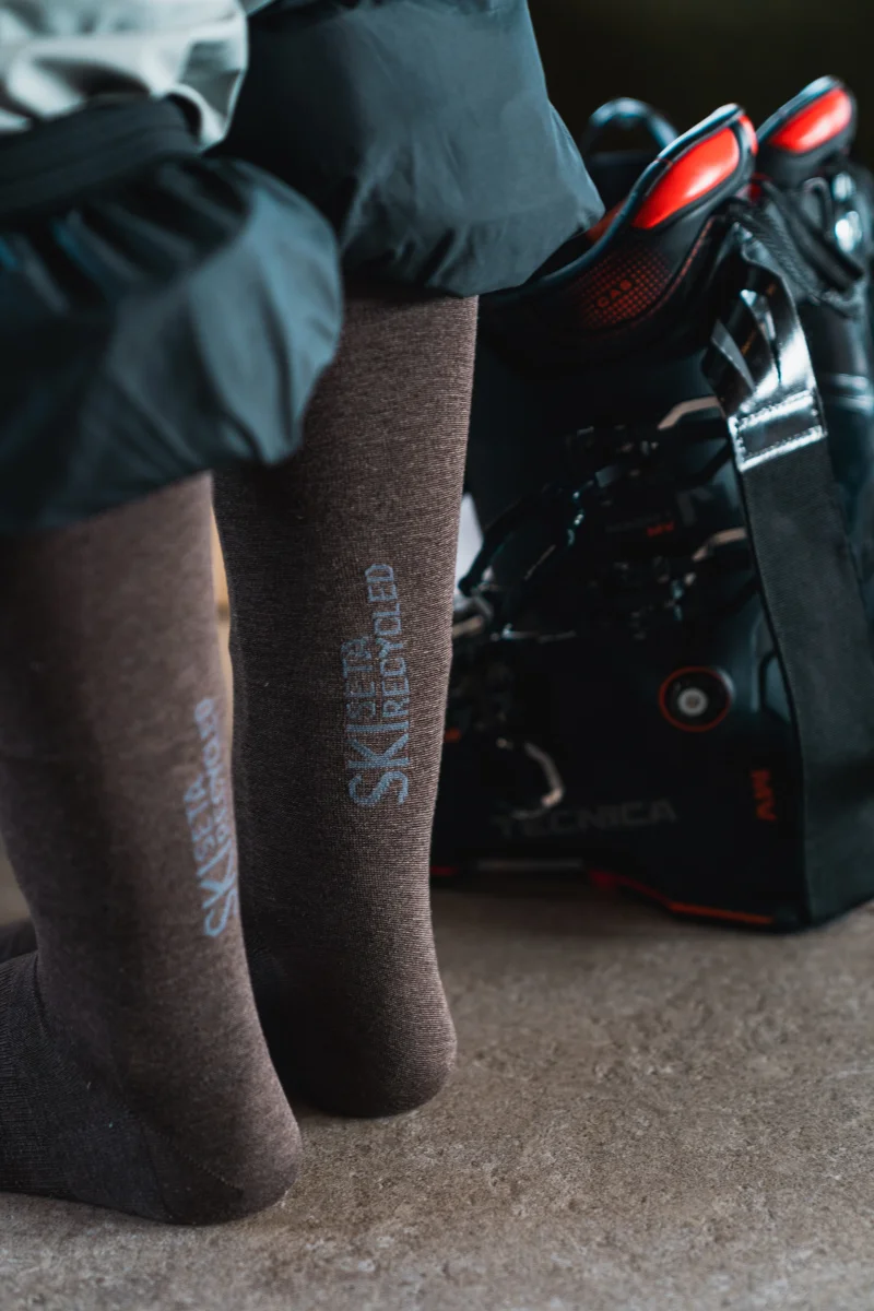 Ski Seta Recycled 1480 | Calze da sci in seta riciclata - immagine 6