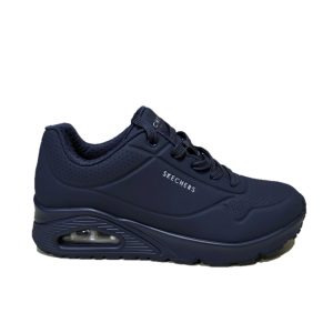Skechers 73690 dark navy uno stand on air sneakers donna