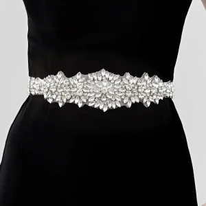 cintura cerimonia strass regolabile