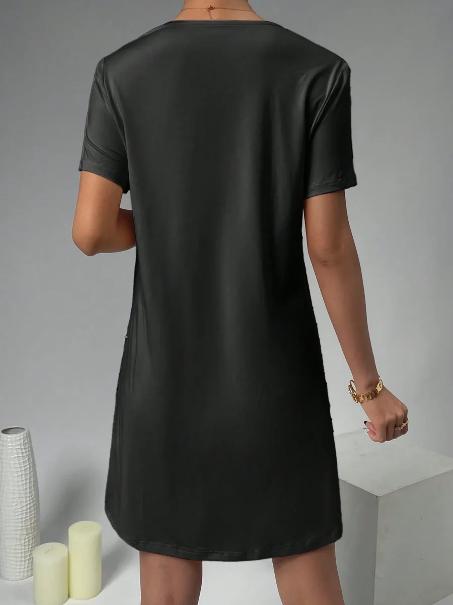 Abiti con scollo a V paillettes - immagine 9