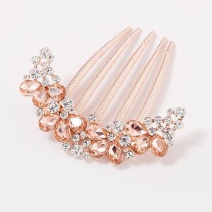 Pettinino con strass per acconciature cerimonie