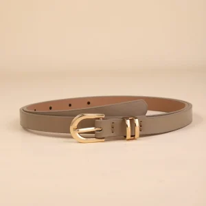 Cintura con fibbia dorata