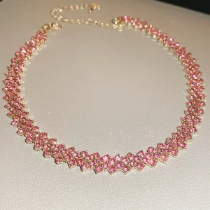 Collierino in strass