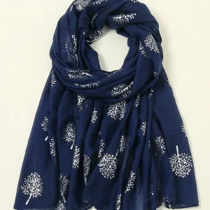 Sciarpa  con dettagli metallizzati