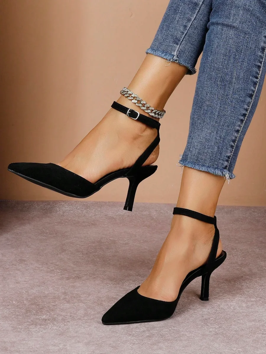 Scarpe a punta tacco a stiletto - immagine 6