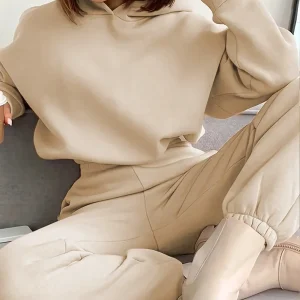 Set Sportivo con Felpa Con Cappuccio