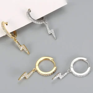 Orecchini Pendenti i Fulmine