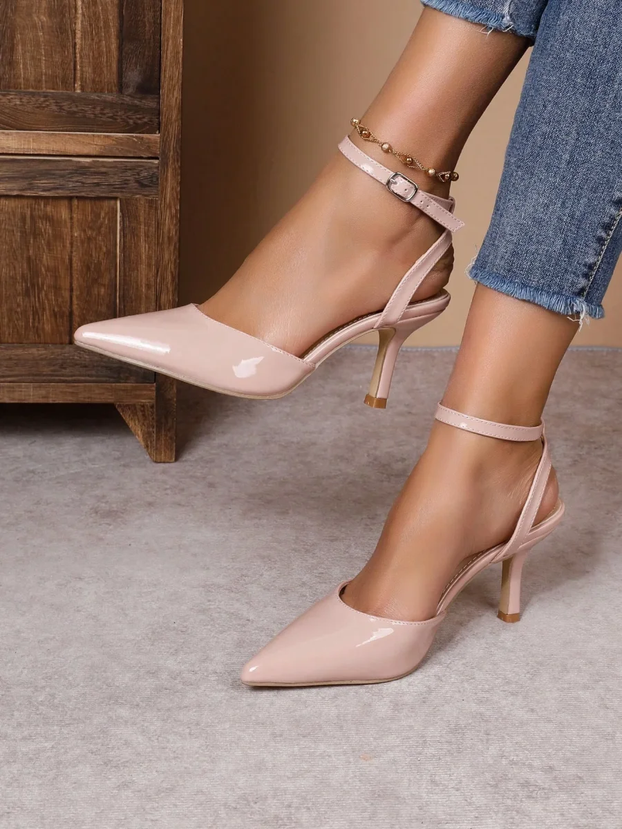 Scarpe a punta tacco a stiletto - immagine 3