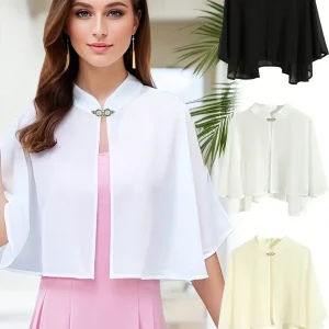 Giacca Leggera In Chiffon Ceimonie