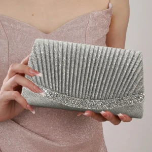 Borsa da sera glitterata