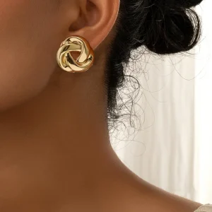 Orecchini intreccio