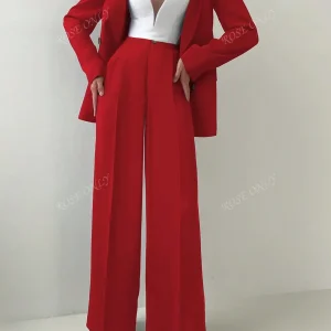 Completo Giacca Pantaloni Palazzo