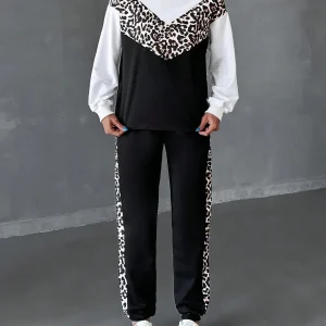 Set Sportivo inserto leopardato