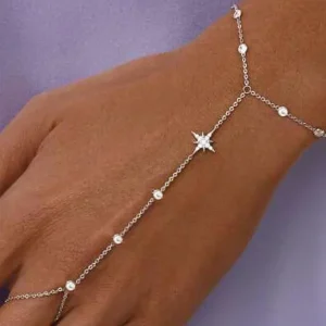 Bracciale Baciamano Stelline