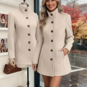 Cappotto avvitato mezza lunghezza