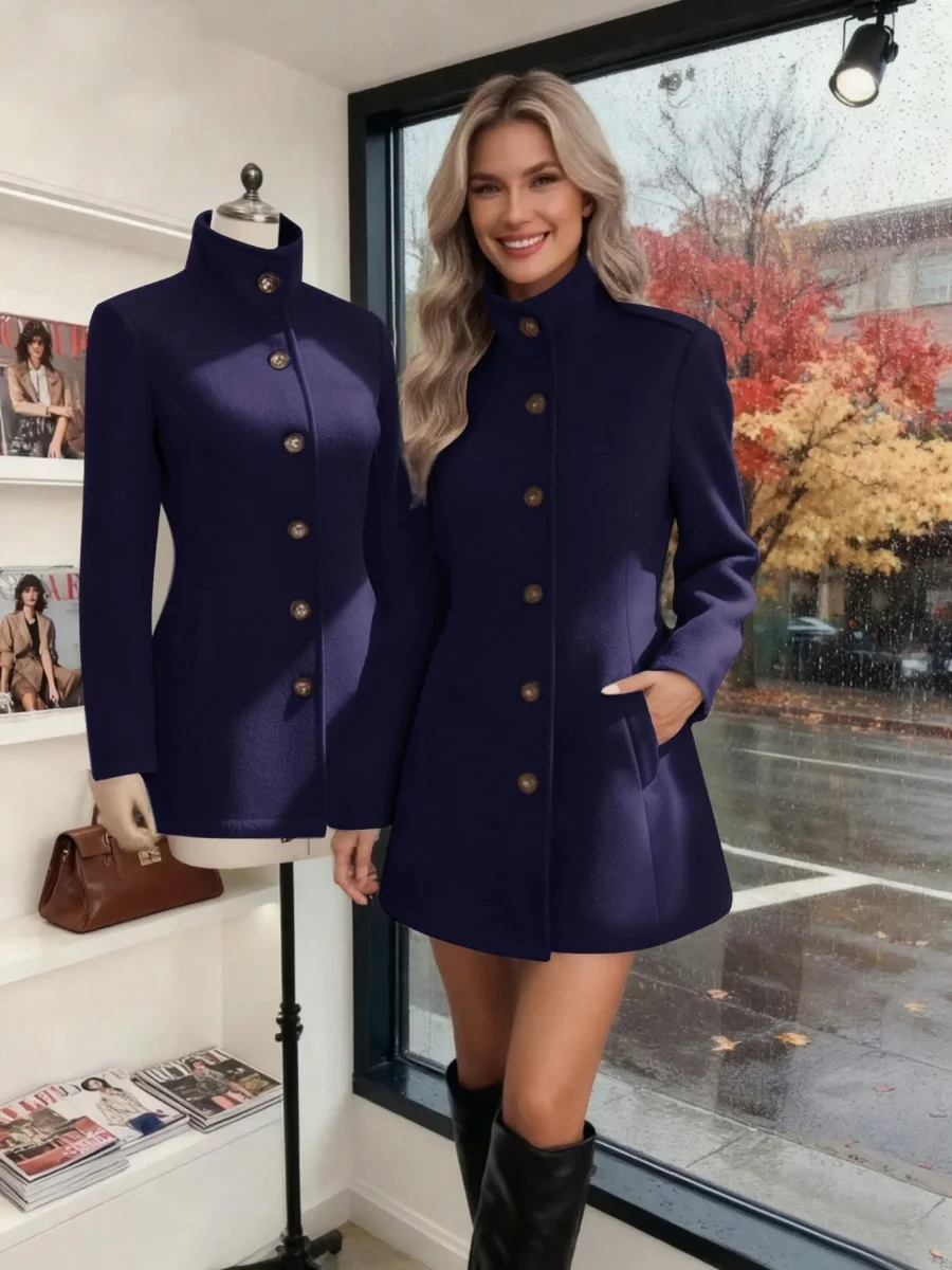 Cappotto avvitato mezza lunghezza - immagine 7