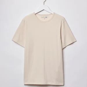 1950S MEN’S LOOPWHEELED T-SHIRT, 4,6OZ/SQ.YD., CLASSIC FIT NATURE