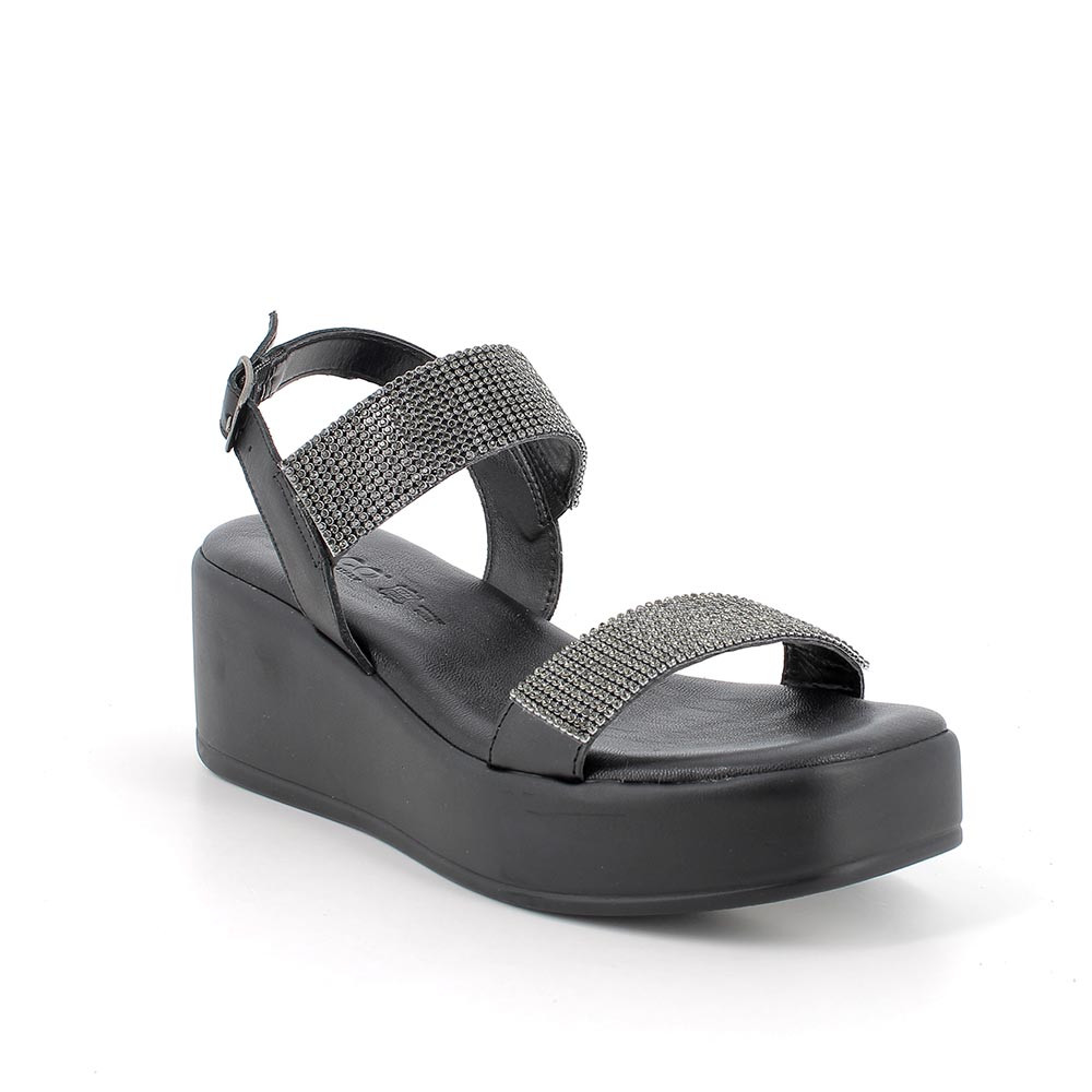igi&co sandali donna 5687100 nero - immagine 3