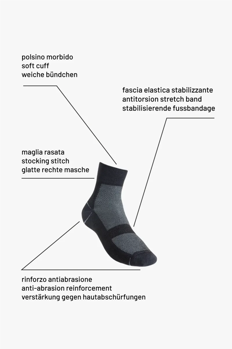 Run Ultrafit 2 Pack 2405 | Calzini Running Ultrafit in cotone - immagine 3