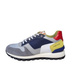 Ambitious sneakers uomo 11711a-t3131am grigio blu combi