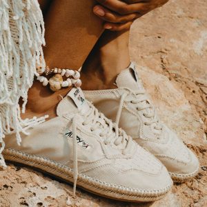 AUTRY - ESLW CV01 - ESPADRILLAS Sneakers LOW WOM IVORY