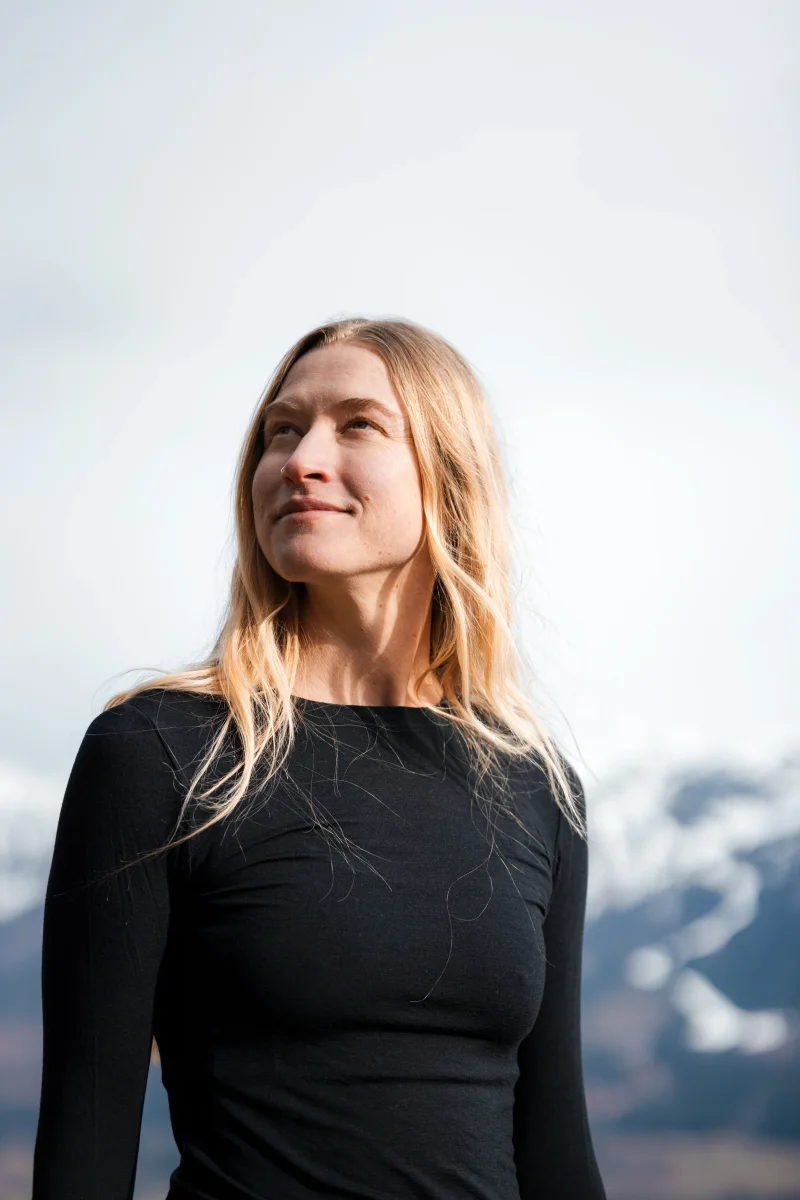 Top Performance Underwear 3516 | Maglia termica a manica lunga da donna in cashmere, seta e lana vergine merino fine - immagine 4