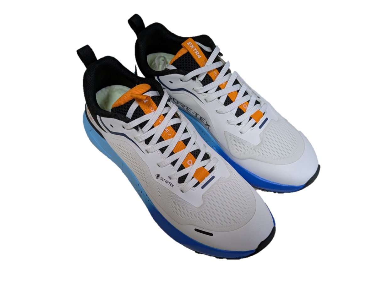 Extra sneakers uomo 7700000 bianco azzurro gore-tex - immagine 5