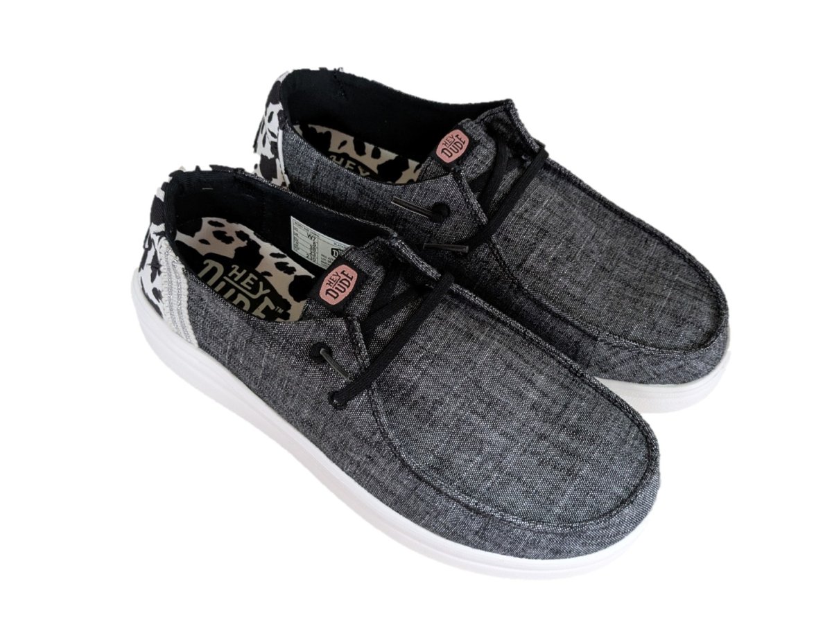 Hey Dude sneakers donna wendy rise animal – black multi - immagine 5