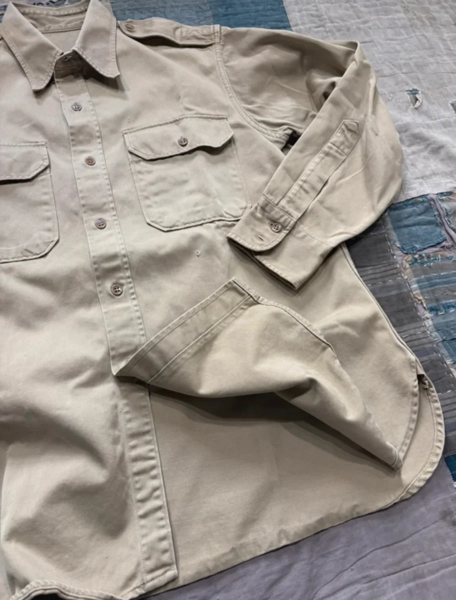 Us Army Cotton Twill Shirt 1950’s - immagine 4