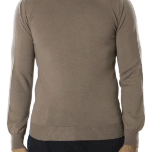 Maglioncini dolcevita uomo tinta unita lana merinos extra slim fit made in italy