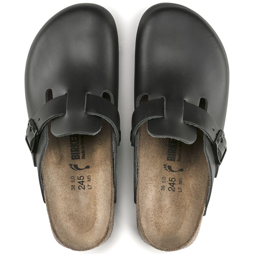 Birkenstock boston 0060196 nero - immagine 5