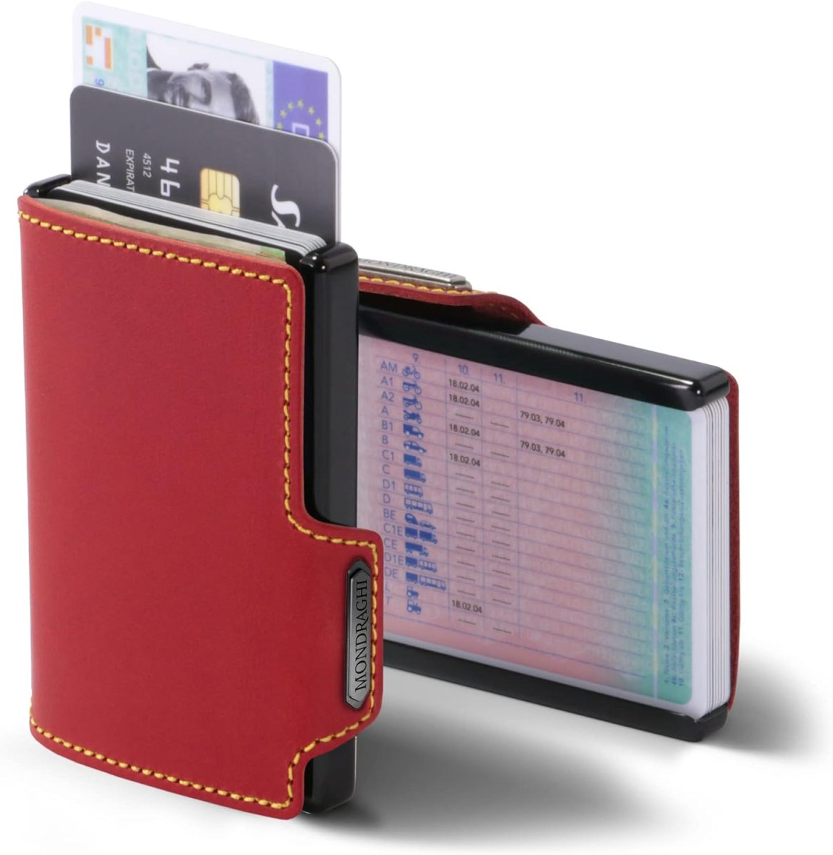 Mondraghi portacarte uomo racing red - immagine 3