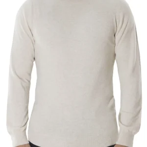 Maglione uomo Collo Alto in cashmere slim fit made in italy invernale