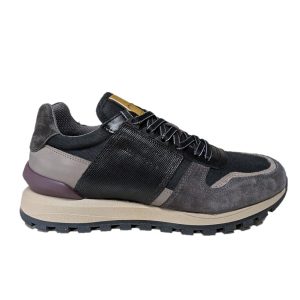 Ambitious sneakers uomo 11774a-1607am grey black combi
