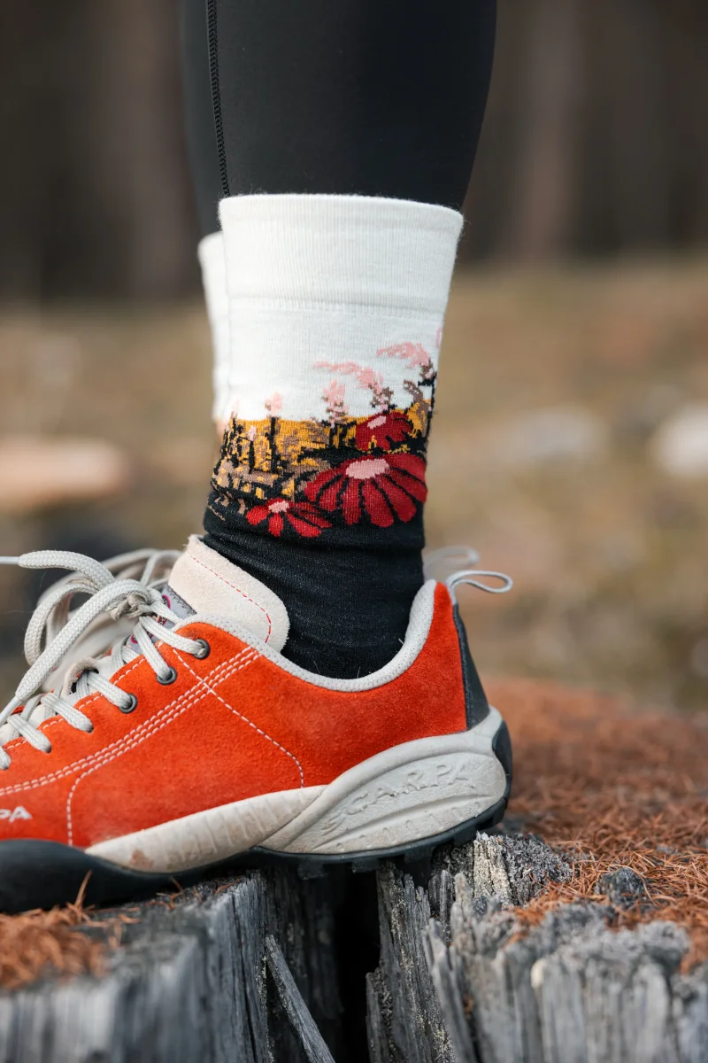 Reactive Blossom 6300 | Calzini tecnici in lana vergine merino fine - immagine 8