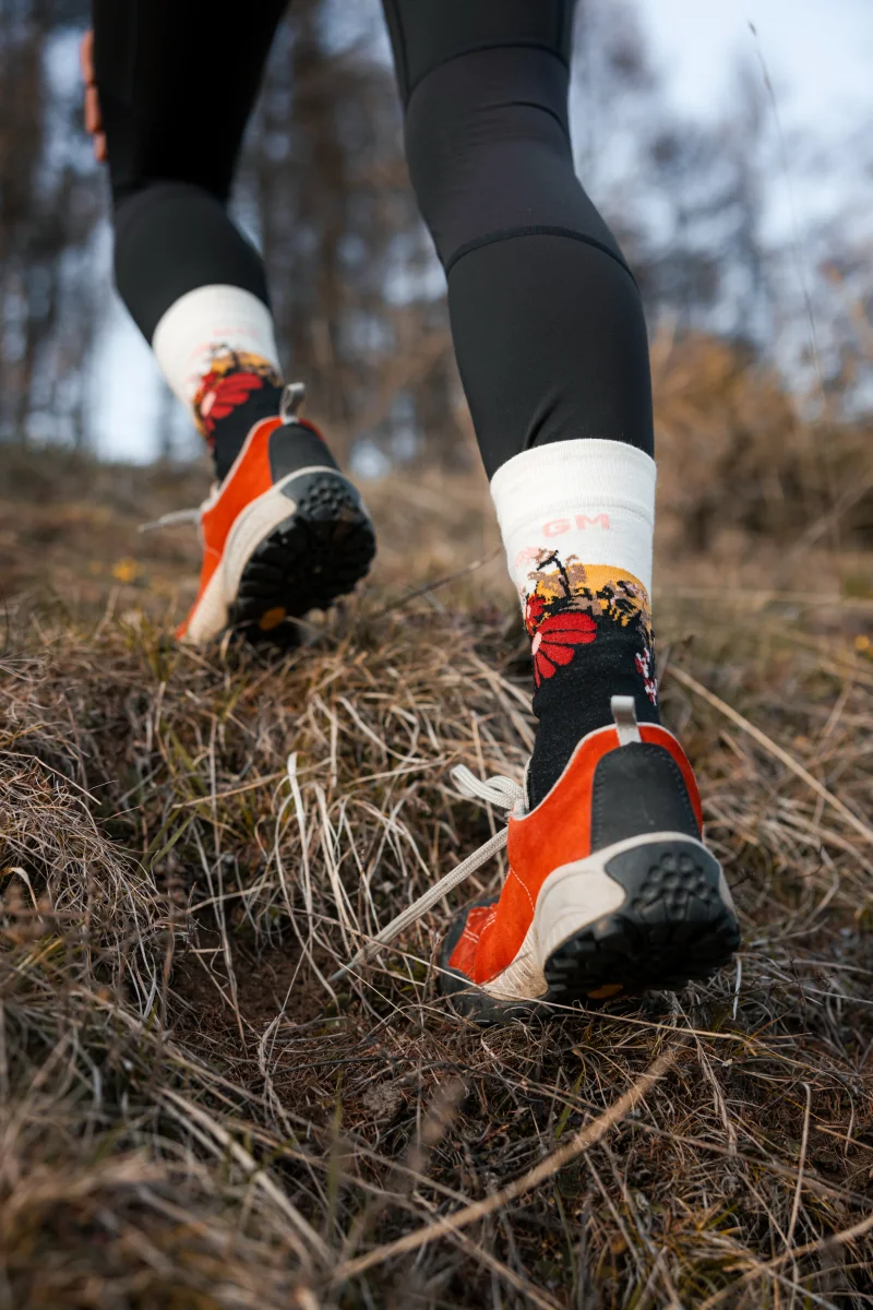 Reactive Blossom 6300 | Calzini tecnici in lana vergine merino fine - immagine 7