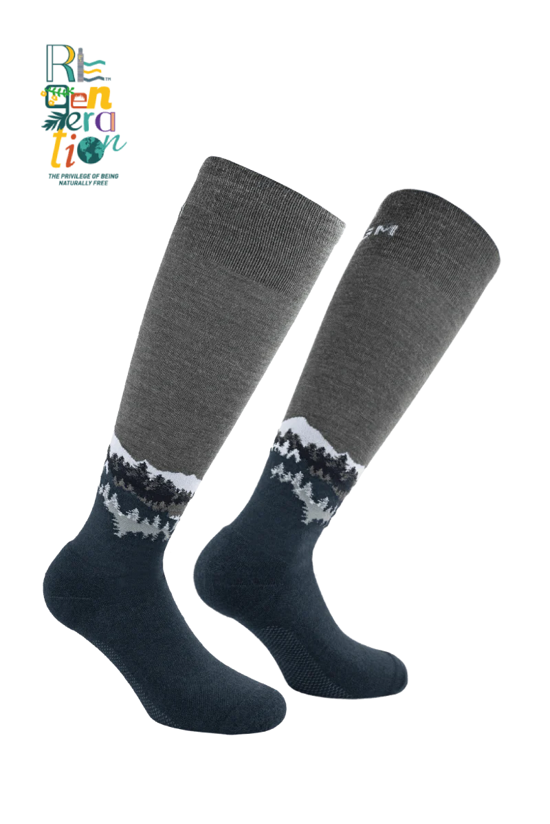 Reactive Forest 6350 | Find your roots. Calze tecniche in lana vergine merino fine - immagine 4