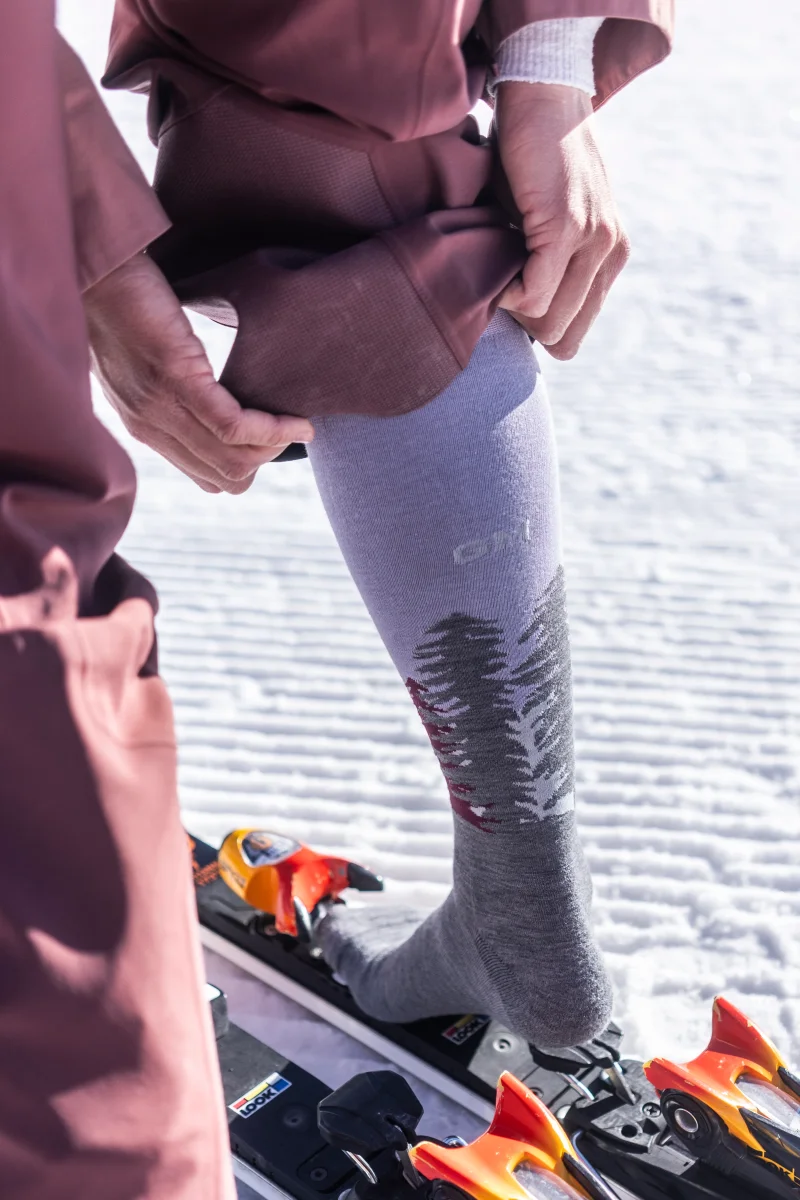 Reactive Wald 6350 | Back to the origins. Calze tecniche in lana vergine merino fine - immagine 4