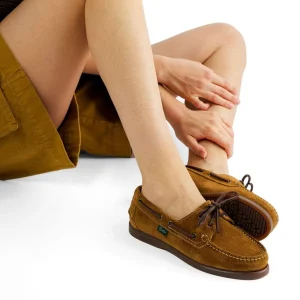 PARABOOT - BARTH F/MARINE - Scarpa da Barca - Allacciata 190830 - Camoscio Fauve