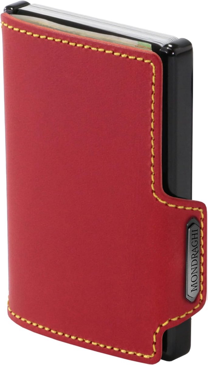 Mondraghi portacarte uomo racing red